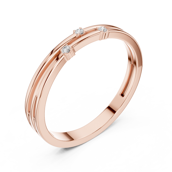 Kora Princess Cut Three Stone Lab Grown Diamond Ring
