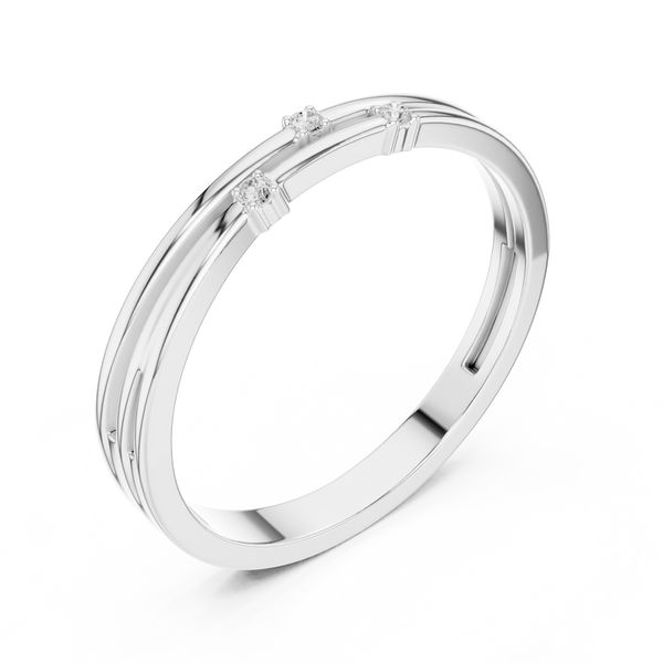 Kora Princess Cut Three Stone Lab Grown Diamond Ring