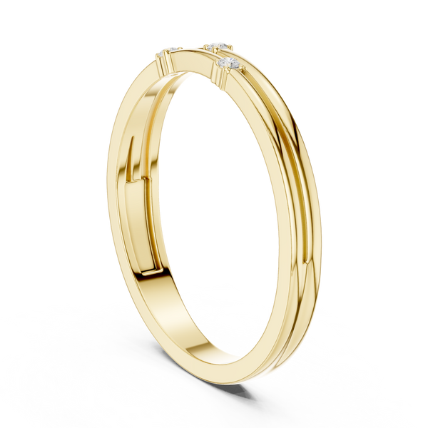 Kora Princess Cut Three Stone Lab Grown Diamond Ring