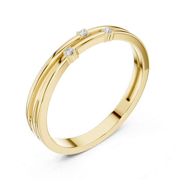 Kora Princess Cut Three Stone Lab Grown Diamond Ring