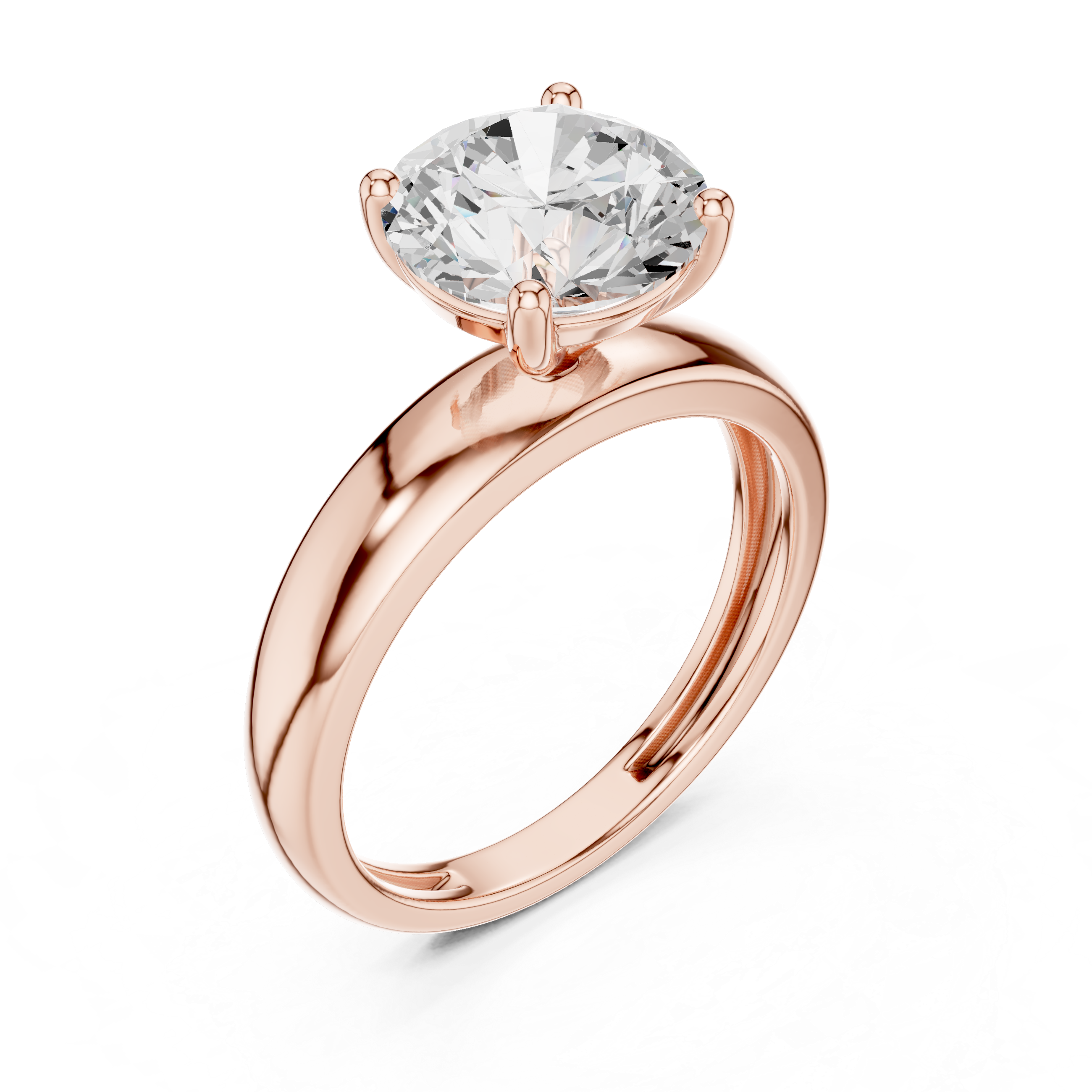 Kalea Radiant Cut Twisted Band Lab Grown Diamond Ring