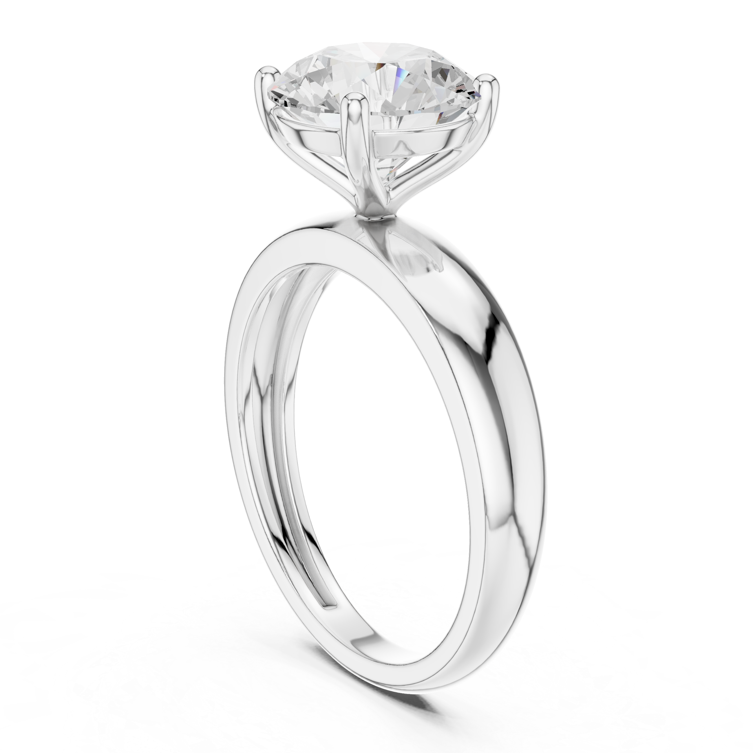 Kalea Radiant Cut Twisted Band Lab Grown Diamond Ring
