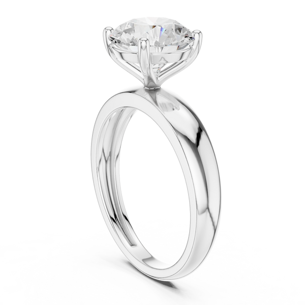 Kalea Radiant Cut Twisted Band Lab Grown Diamond Ring