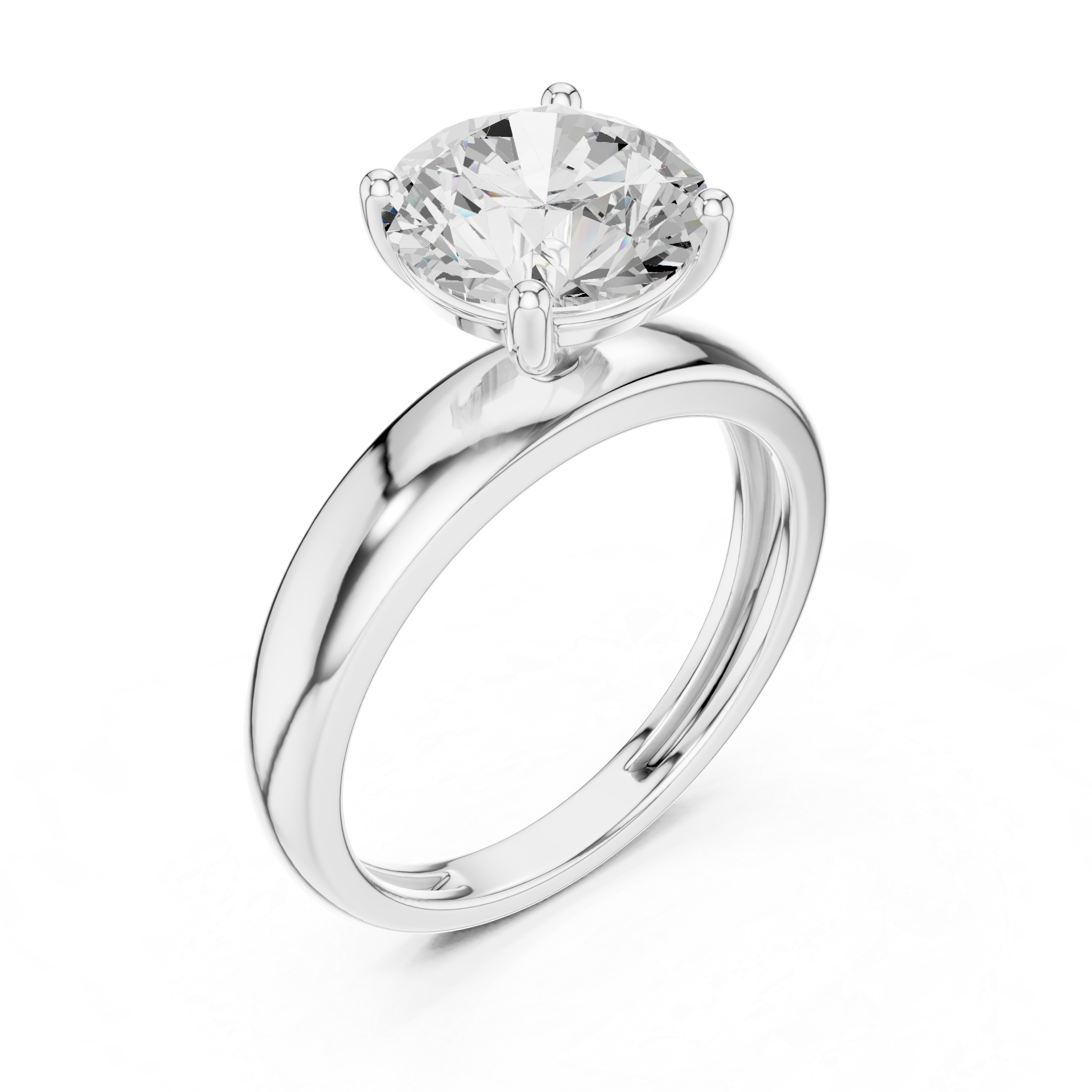 Kalea Radiant Cut Twisted Band Lab Grown Diamond Ring