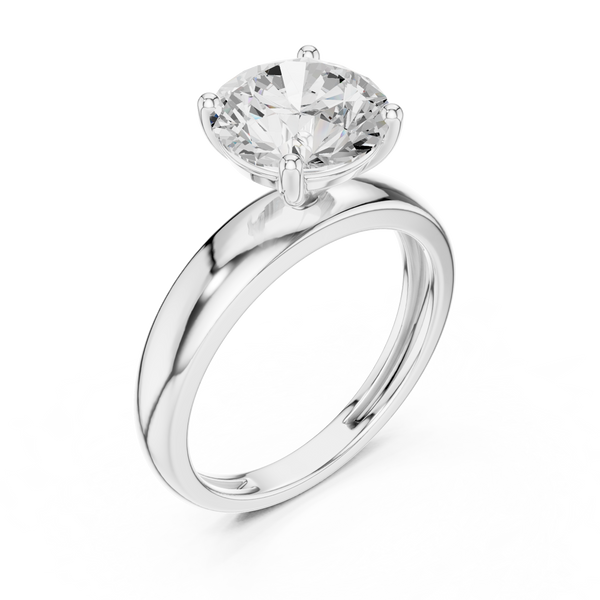 Kalea Radiant Cut Twisted Band Lab Grown Diamond Ring