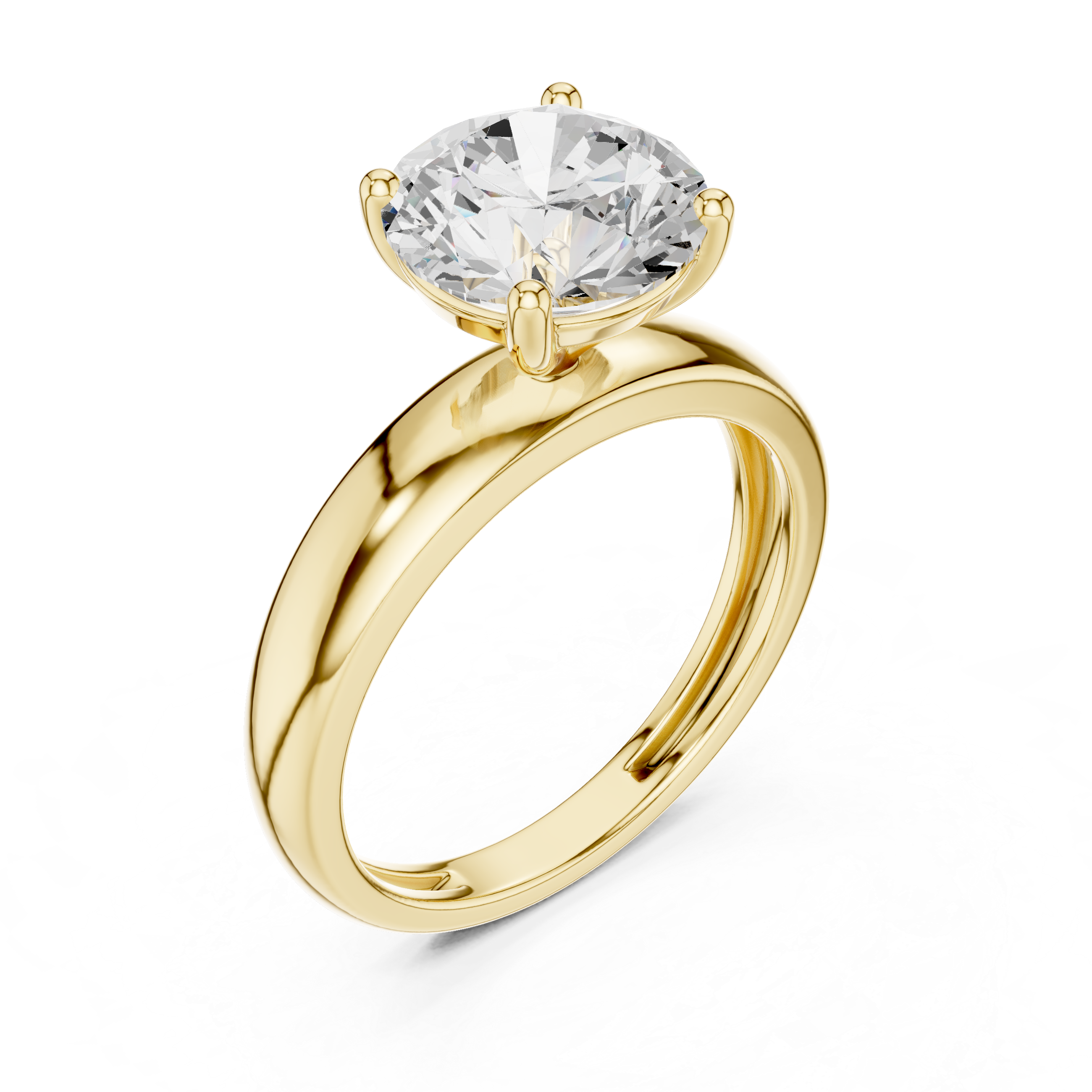 Kalea Radiant Cut Twisted Band Lab Grown Diamond Ring