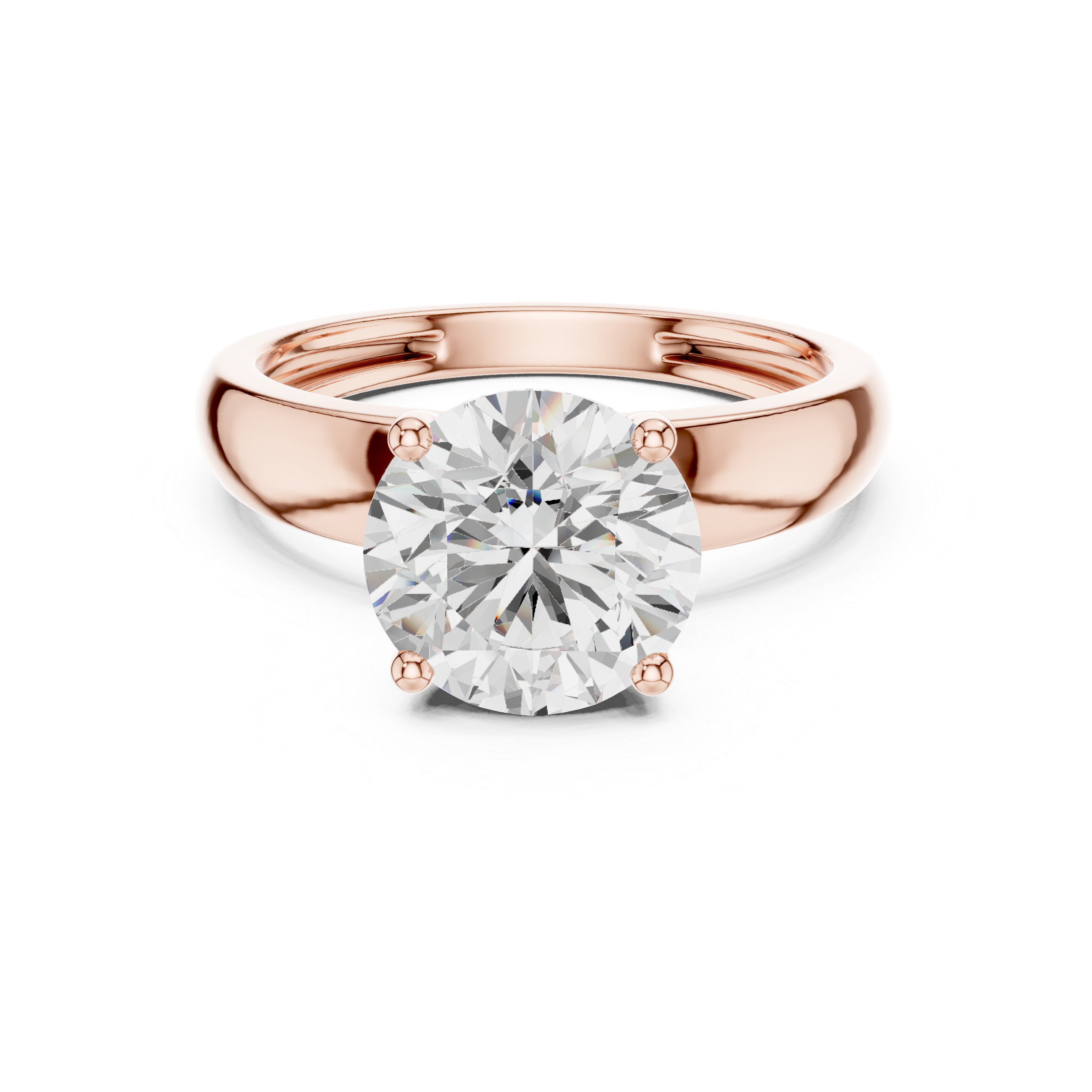 Kalea Radiant Cut Twisted Band Lab Grown Diamond Ring