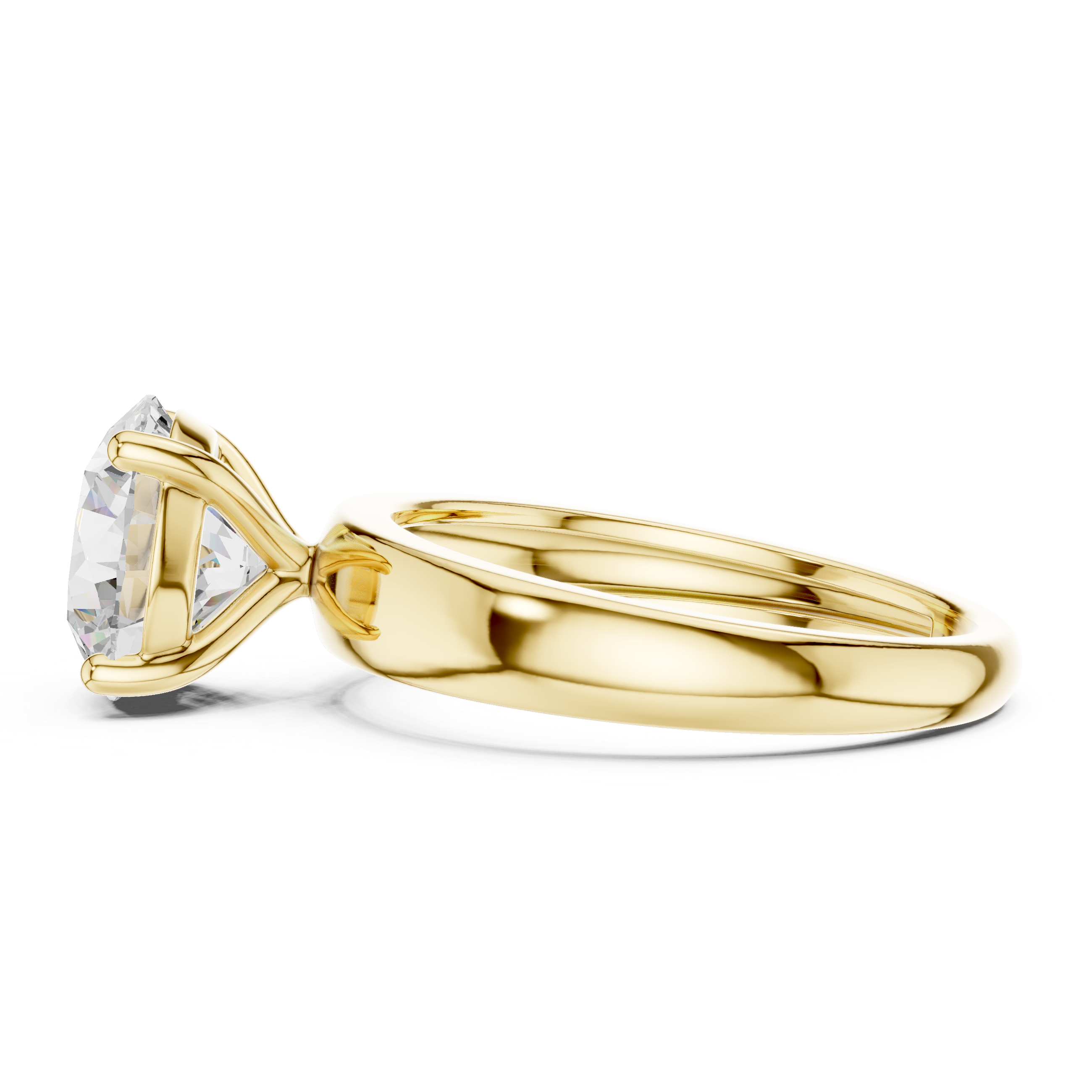 Kalea Radiant Cut Twisted Band Lab Grown Diamond Ring