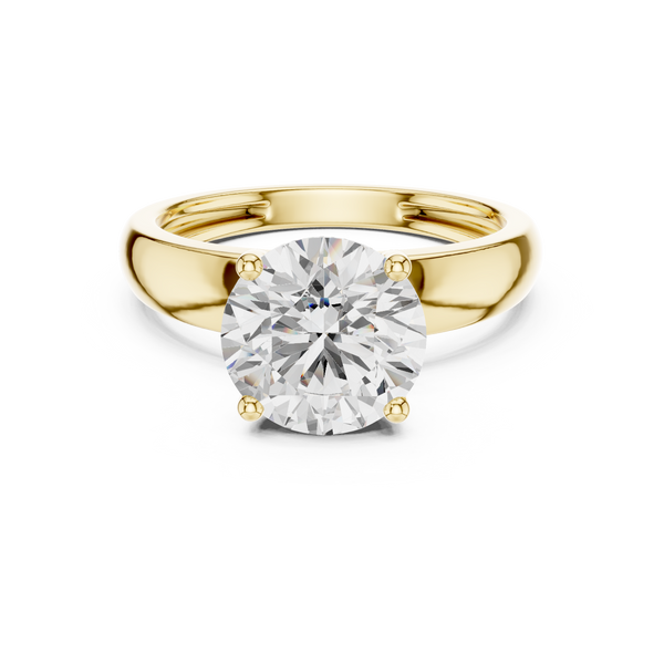 Kalea Radiant Cut Twisted Band Lab Grown Diamond Ring