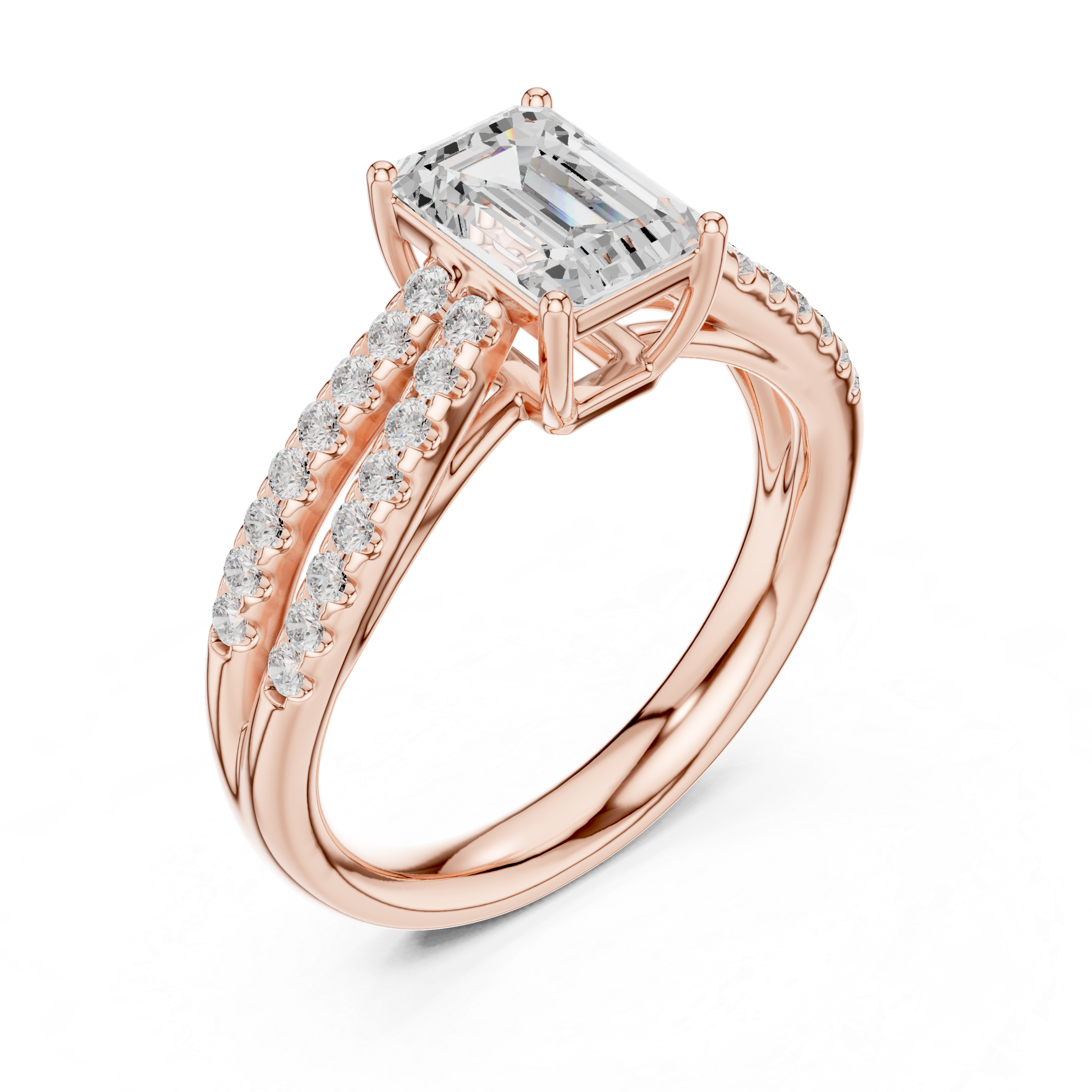 Ziva Pear Shape Solitaire Lab Grown Diamond Ring
