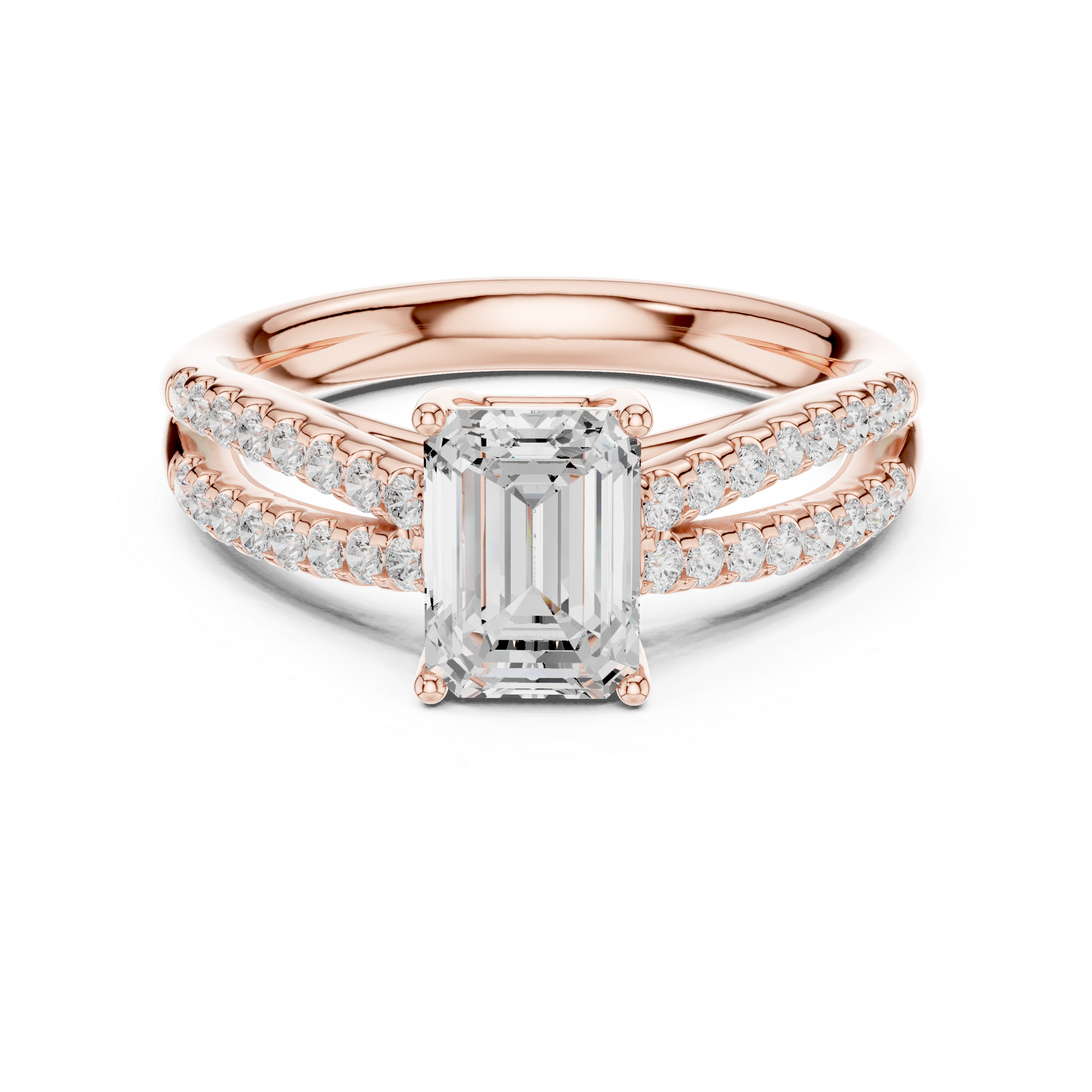 Ziva Pear Shape Solitaire Lab Grown Diamond Ring