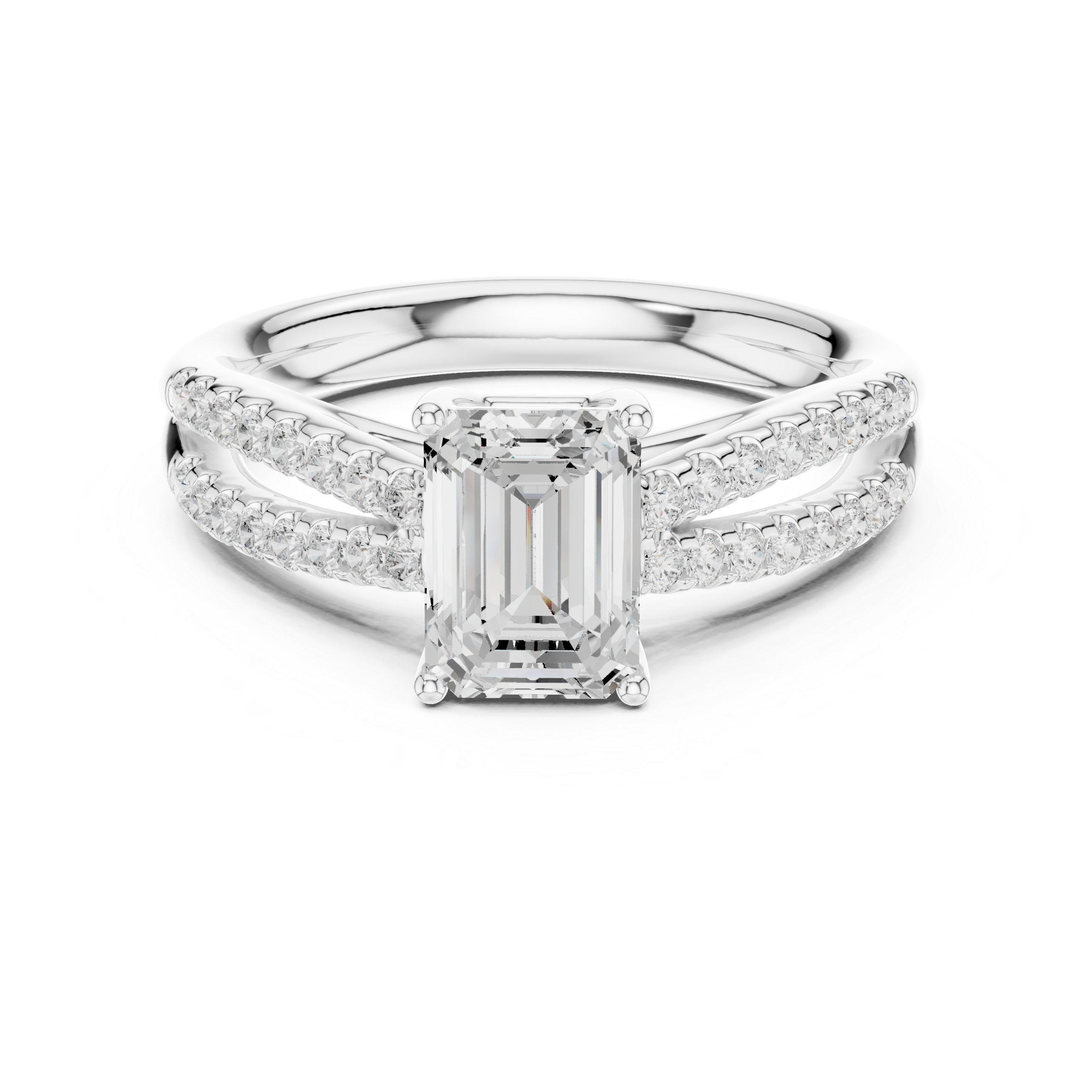 Ziva Pear Shape Solitaire Lab Grown Diamond Ring