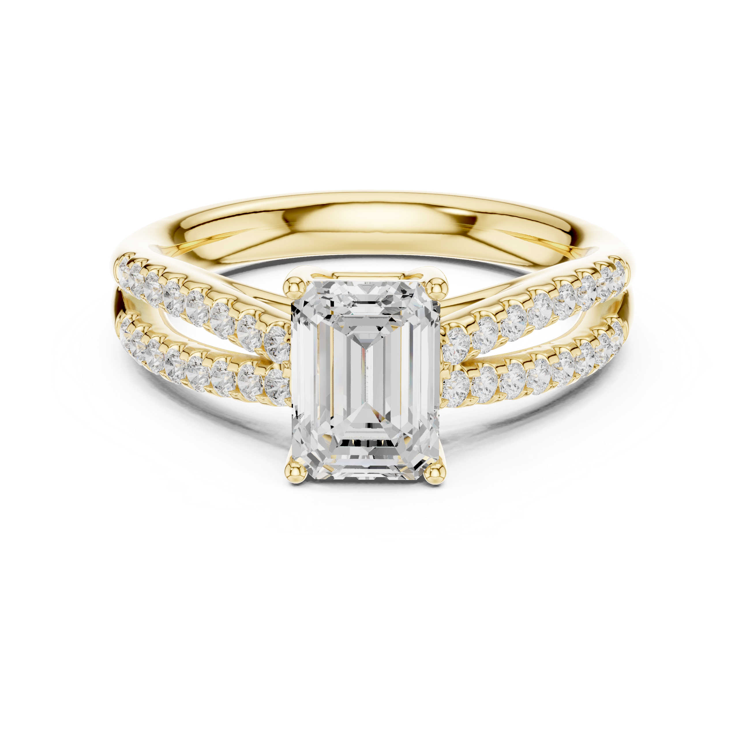 Ziva Pear Shape Solitaire Lab Grown Diamond Ring