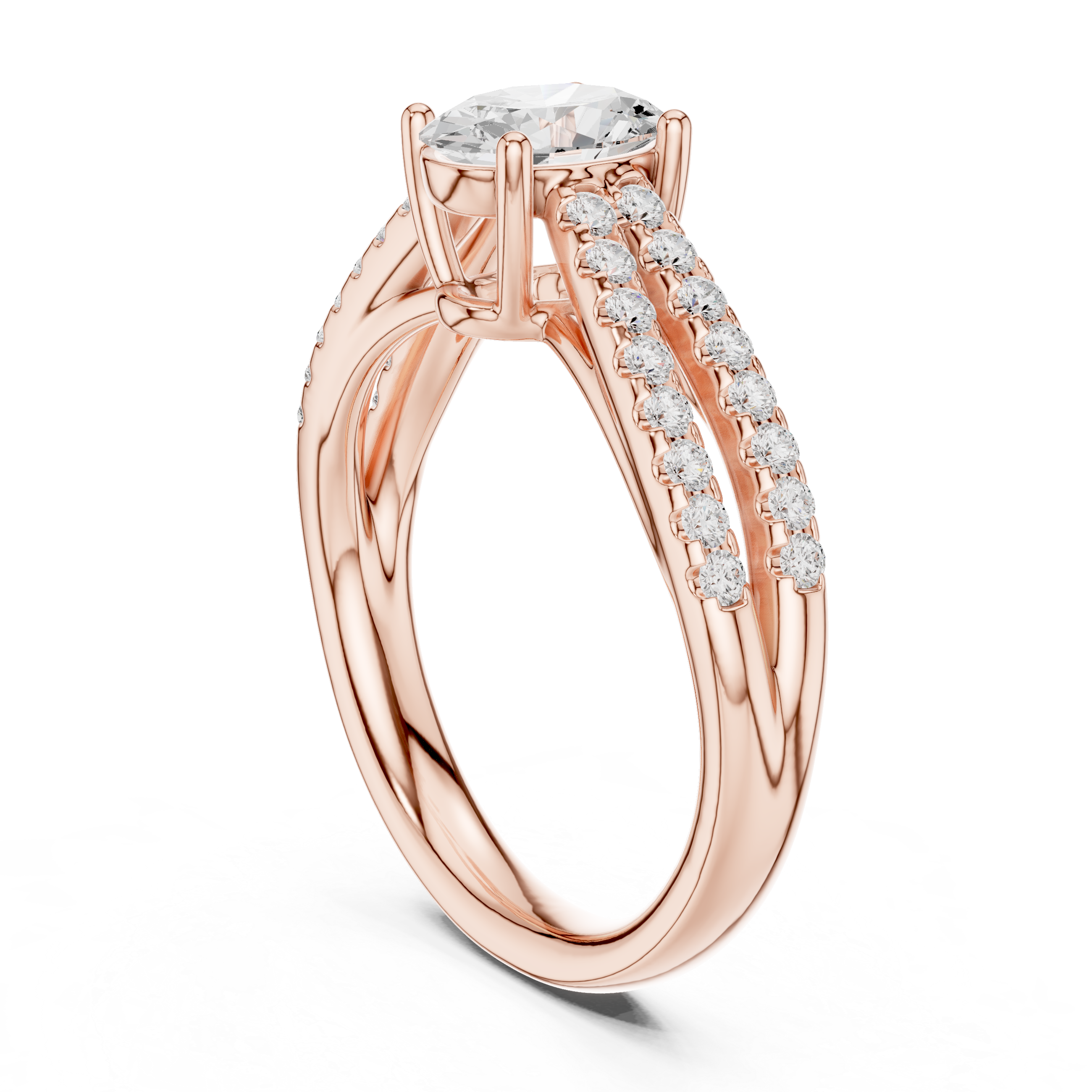 Cynthia Vintage Milgrain Marquise Lab Grown Diamond Ring