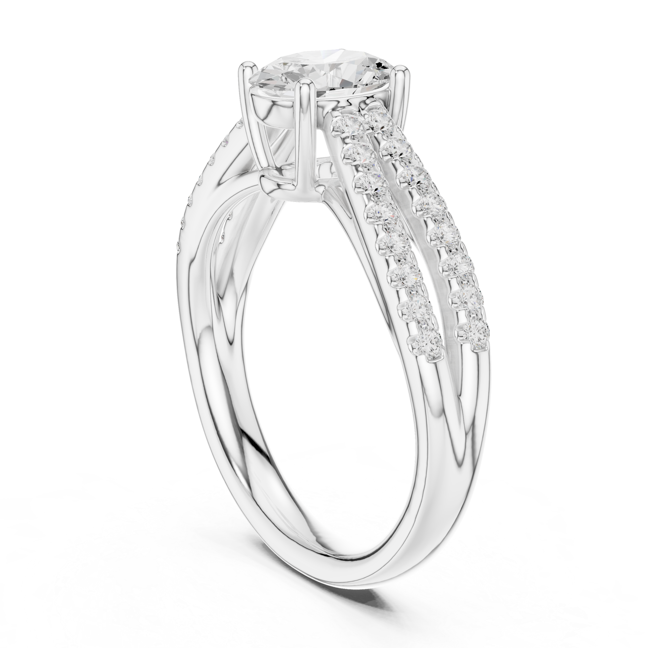 Cynthia Vintage Milgrain Marquise Lab Grown Diamond Ring