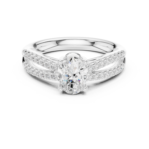 Cynthia Vintage Milgrain Marquise Lab Grown Diamond Ring