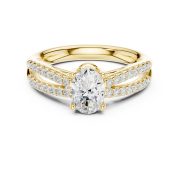 Cynthia Vintage Milgrain Marquise Lab Grown Diamond Ring