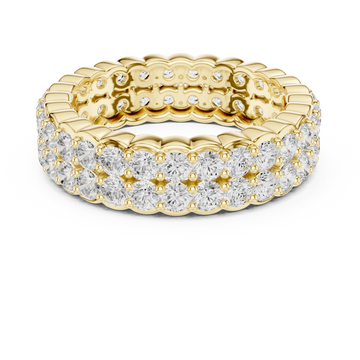Vian Cushion Cut Bezel Set Lab Grown Diamond Ring
