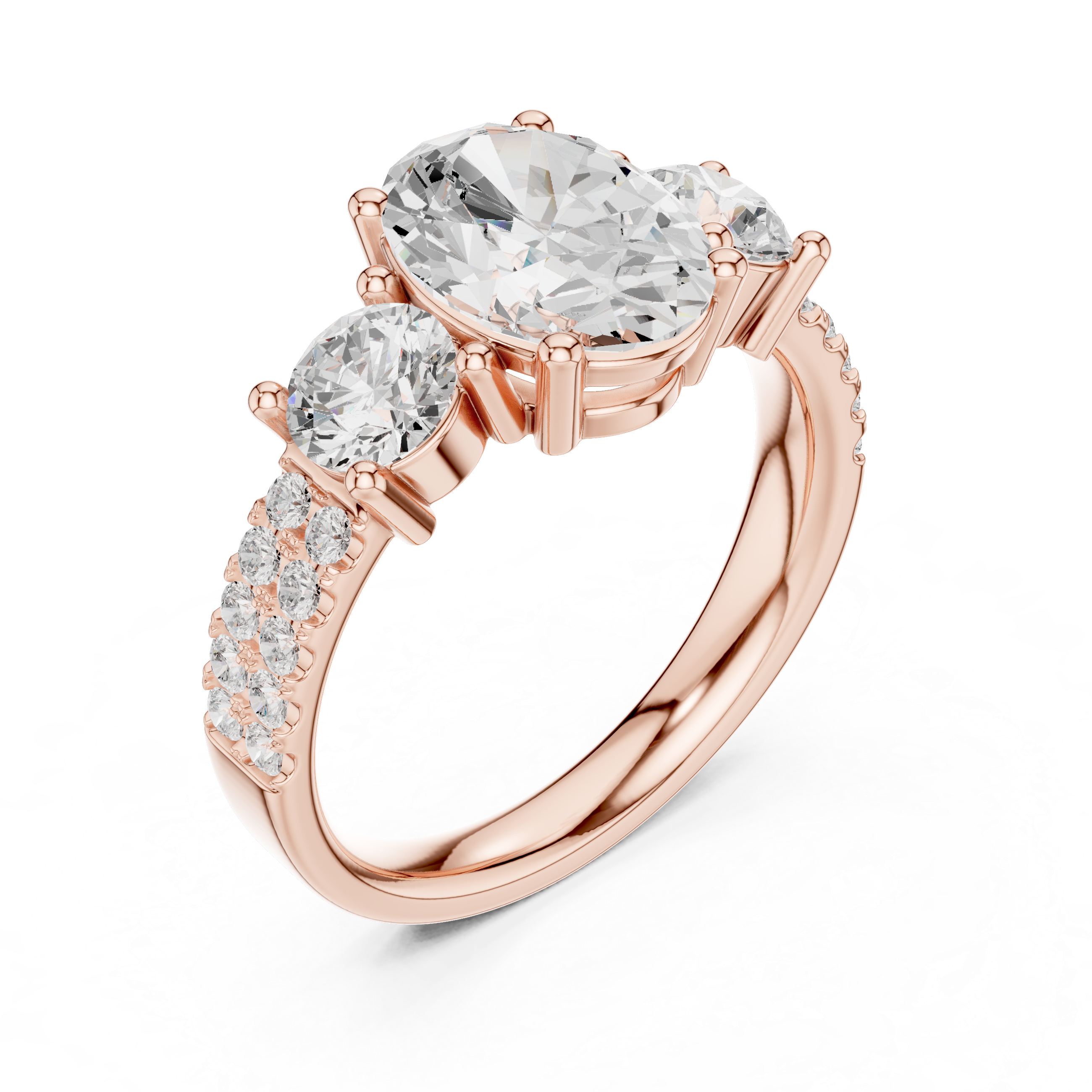 Aura Solitaire Pear Shape Lab Grown Diamond Ring