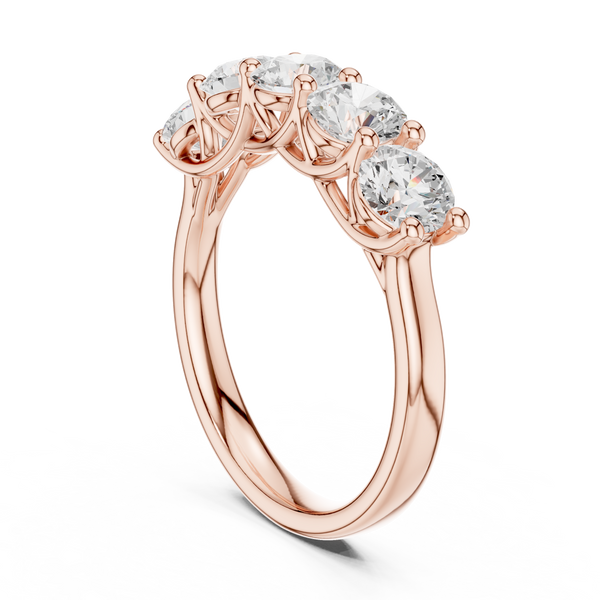 Solstice Radiant Cut Hidden Halo Lab Grown Diamond Ring