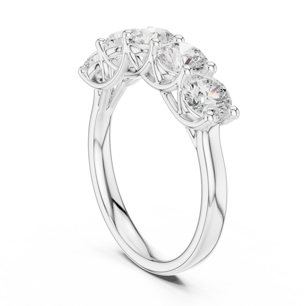 Solstice Radiant Cut Hidden Halo Lab Grown Diamond Ring