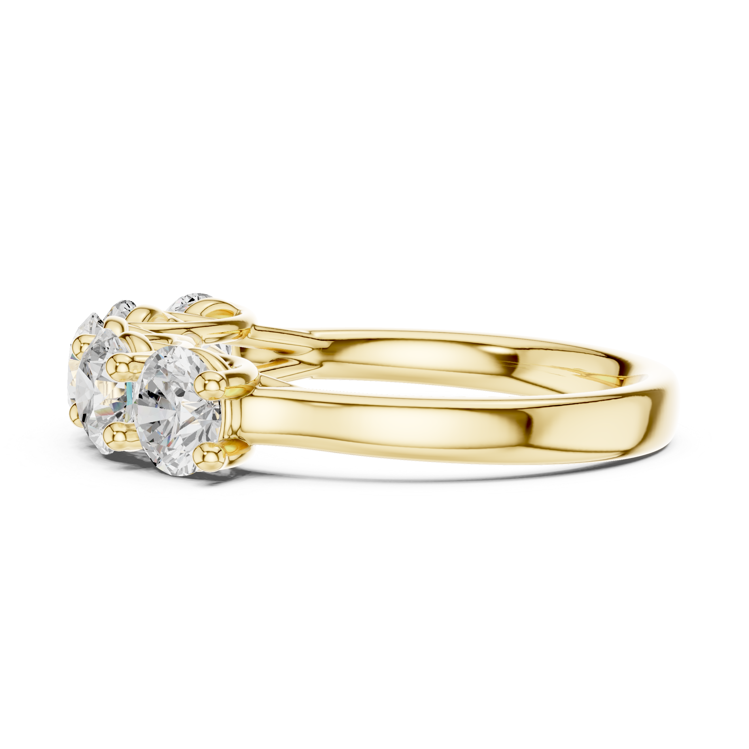 Solstice Radiant Cut Hidden Halo Lab Grown Diamond Ring