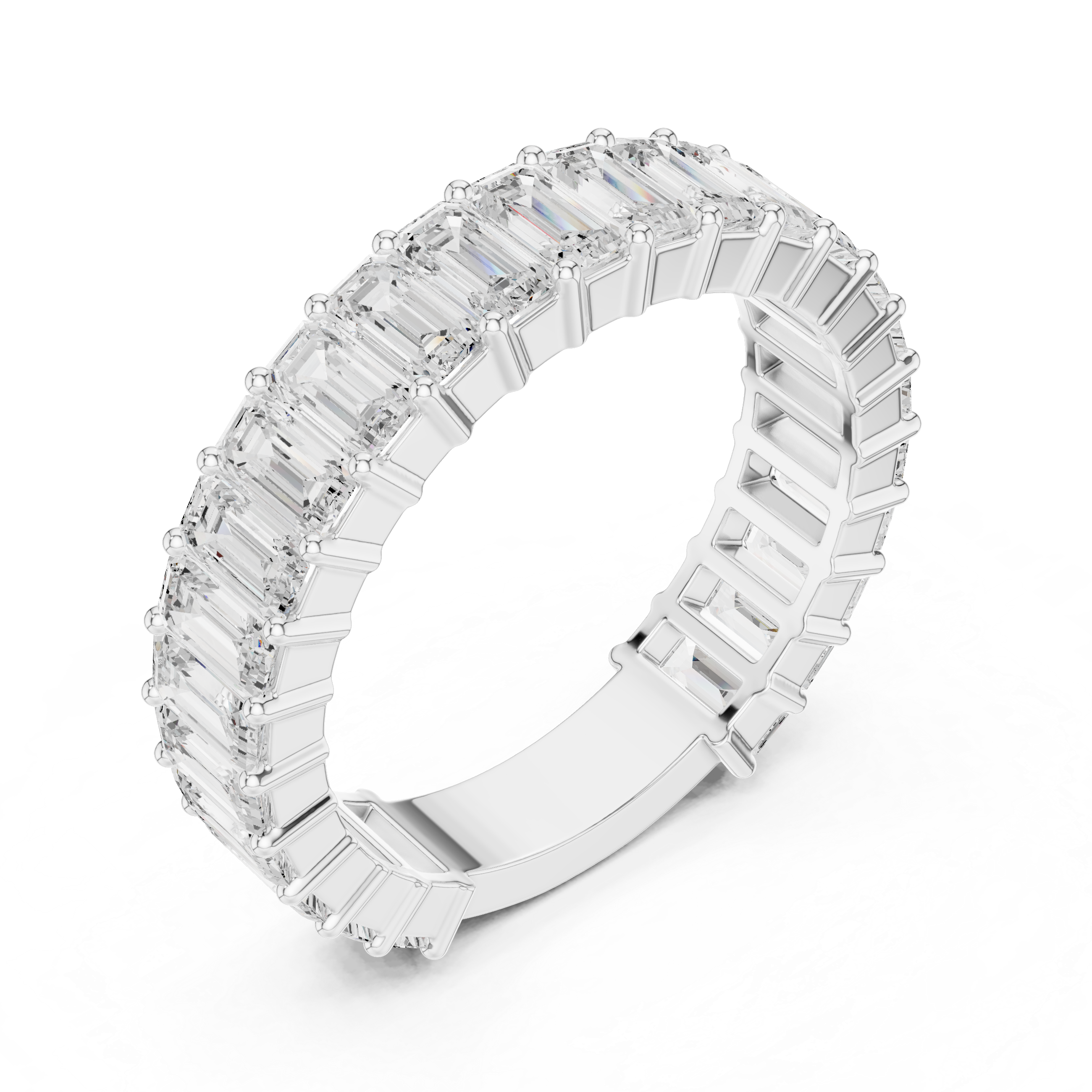 Callista Wide Pave Statement Lab Grown Diamond Ring