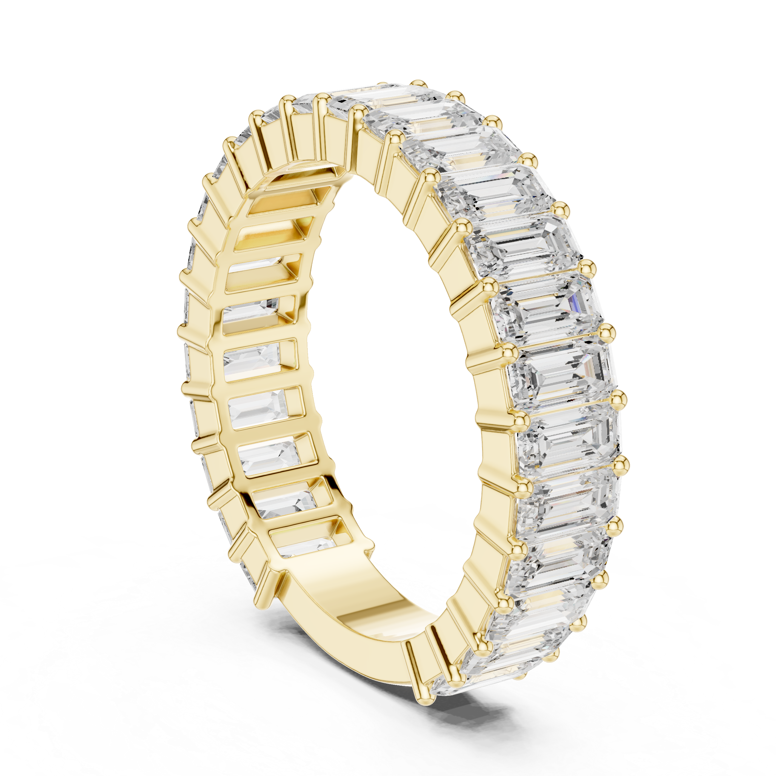 Callista Wide Pave Statement Lab Grown Diamond Ring
