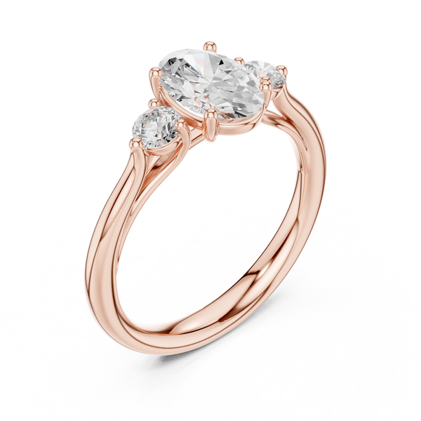 Esme Cushion Cut Solitaire Lab Grown Diamond Ring