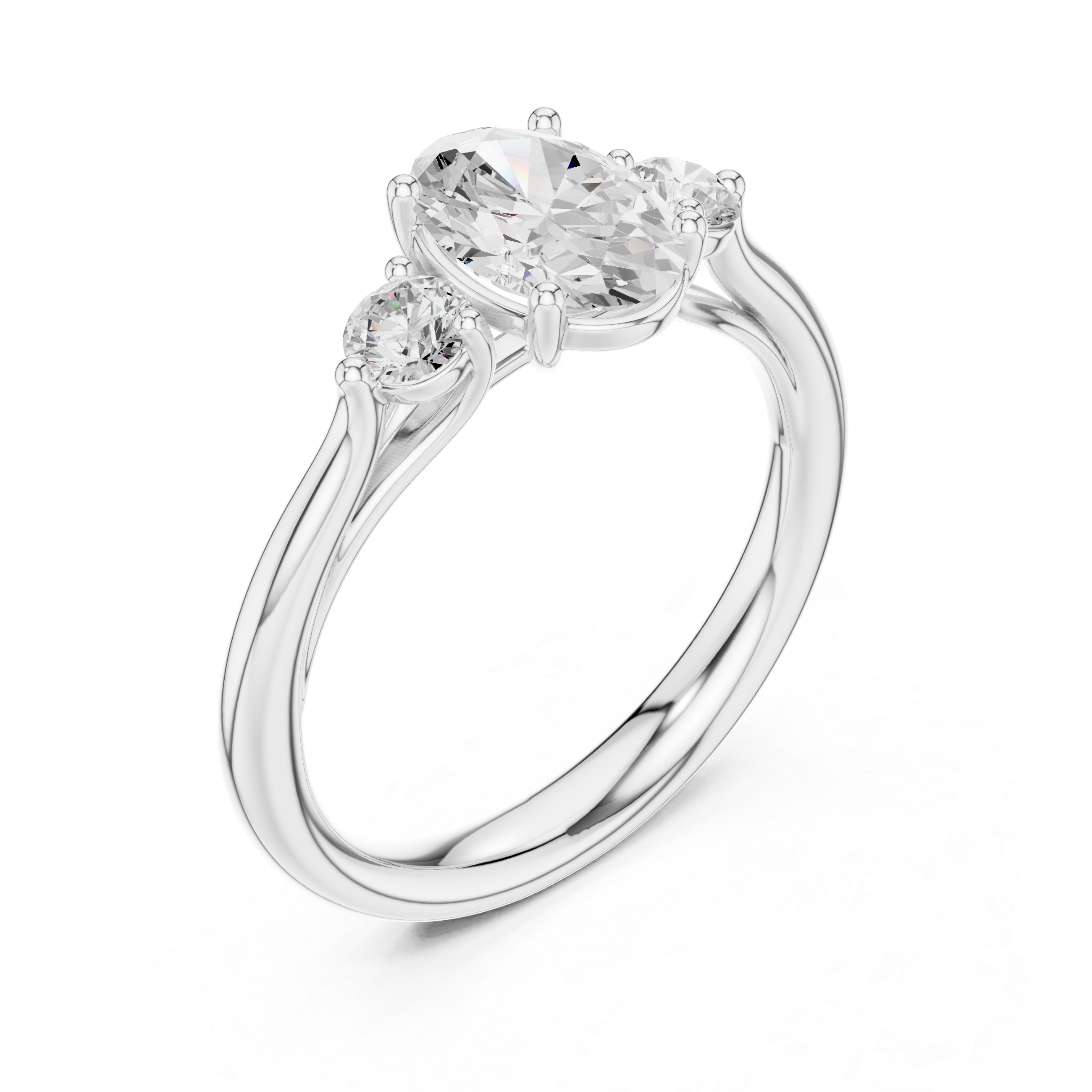 Esme Cushion Cut Solitaire Lab Grown Diamond Ring