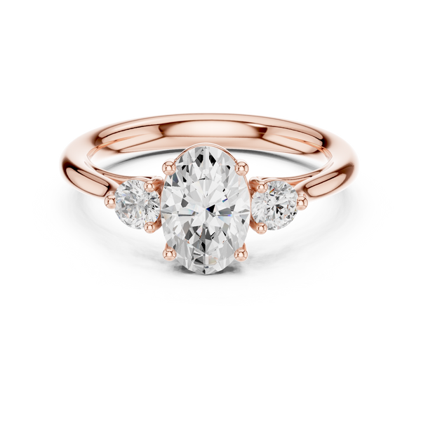 Esme Cushion Cut Solitaire Lab Grown Diamond Ring
