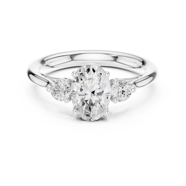 Esme Cushion Cut Solitaire Lab Grown Diamond Ring