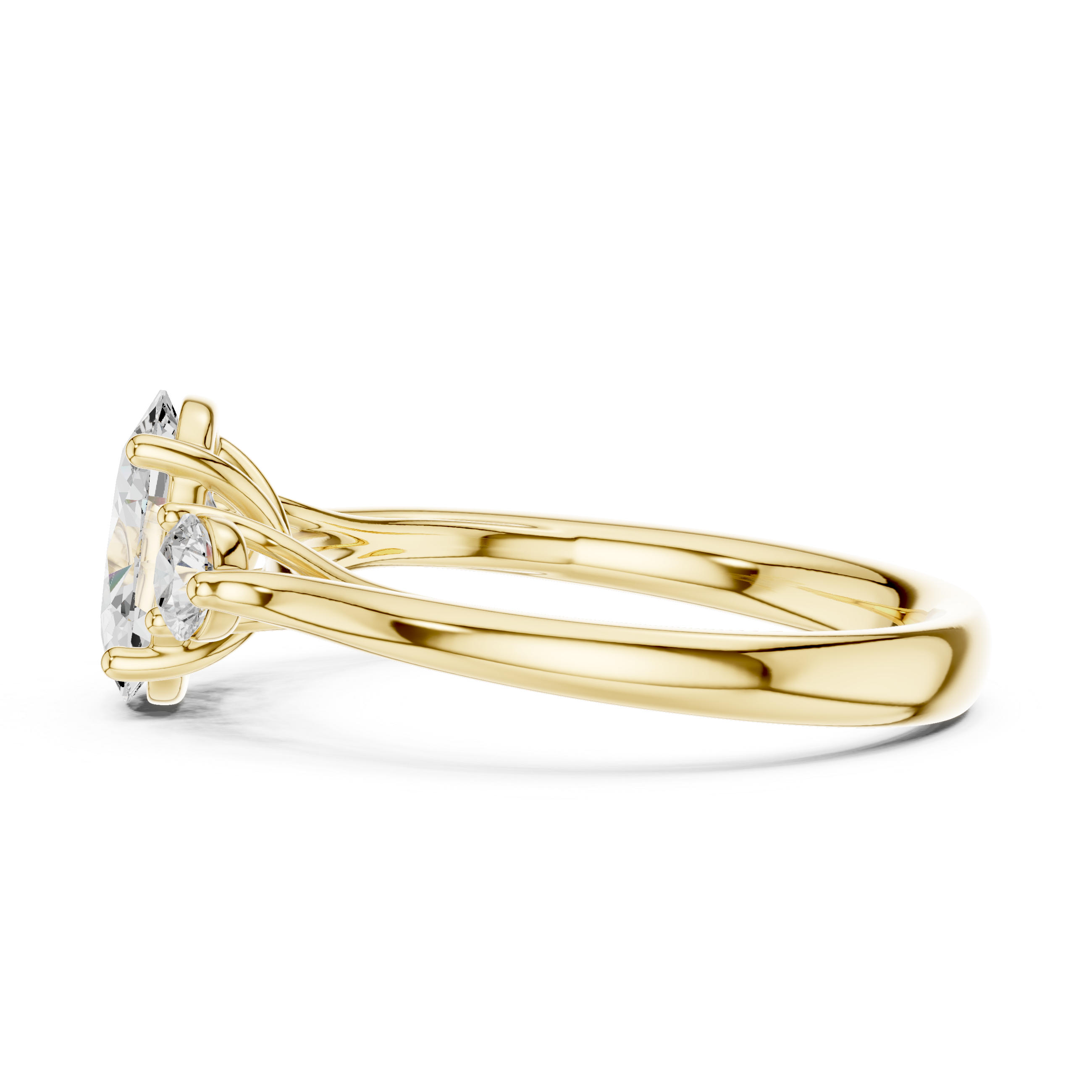 Esme Cushion Cut Solitaire Lab Grown Diamond Ring