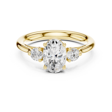 Esme Cushion Cut Solitaire Lab Grown Diamond Ring