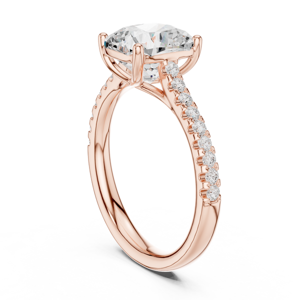 Althea Marquise Cut Halo Lab Grown Diamond Ring