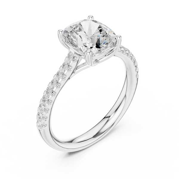 Althea Marquise Cut Halo Lab Grown Diamond Ring