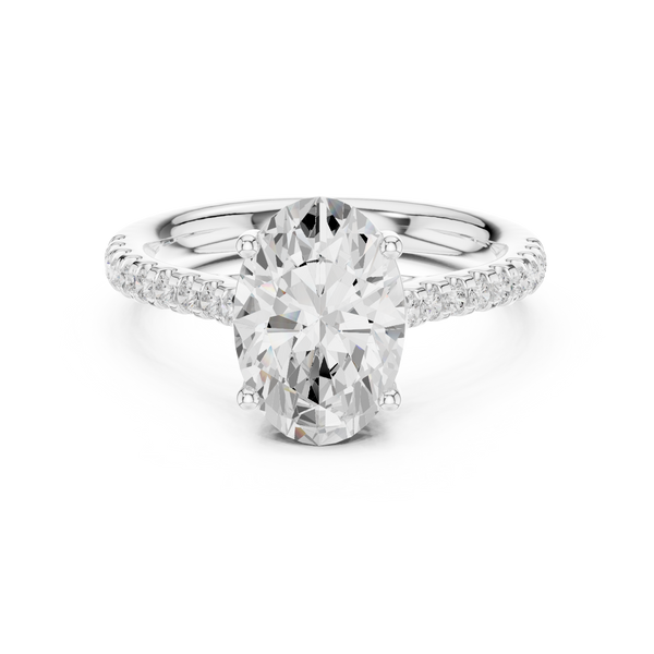 Ayla Marquise Cut Twisted Band Lab Grown Diamond Ring