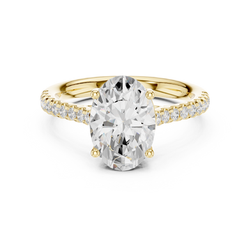 Ayla Marquise Cut Twisted Band Lab Grown Diamond Ring