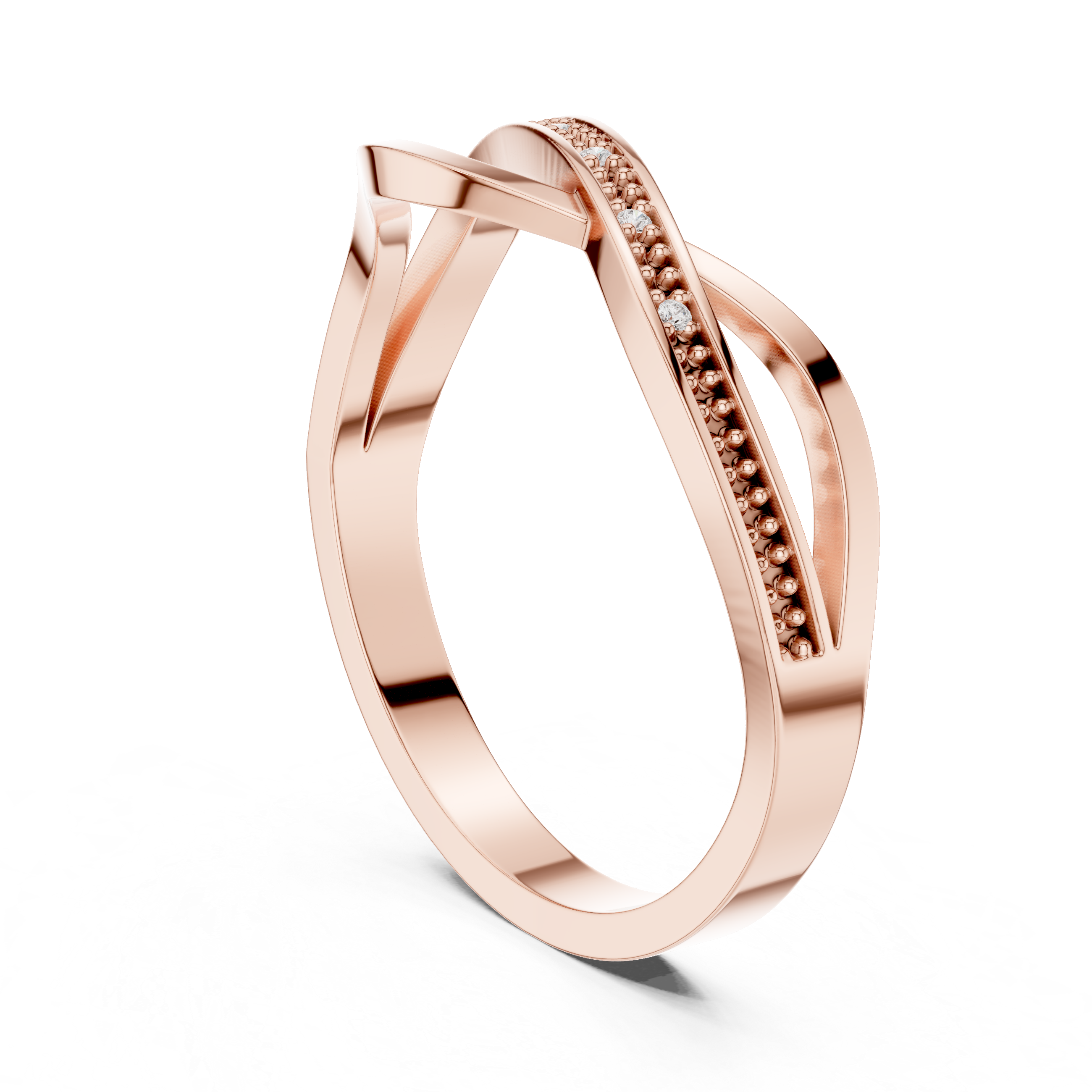 Verena Radiant Cut Halo Lab Grown Diamond Ring