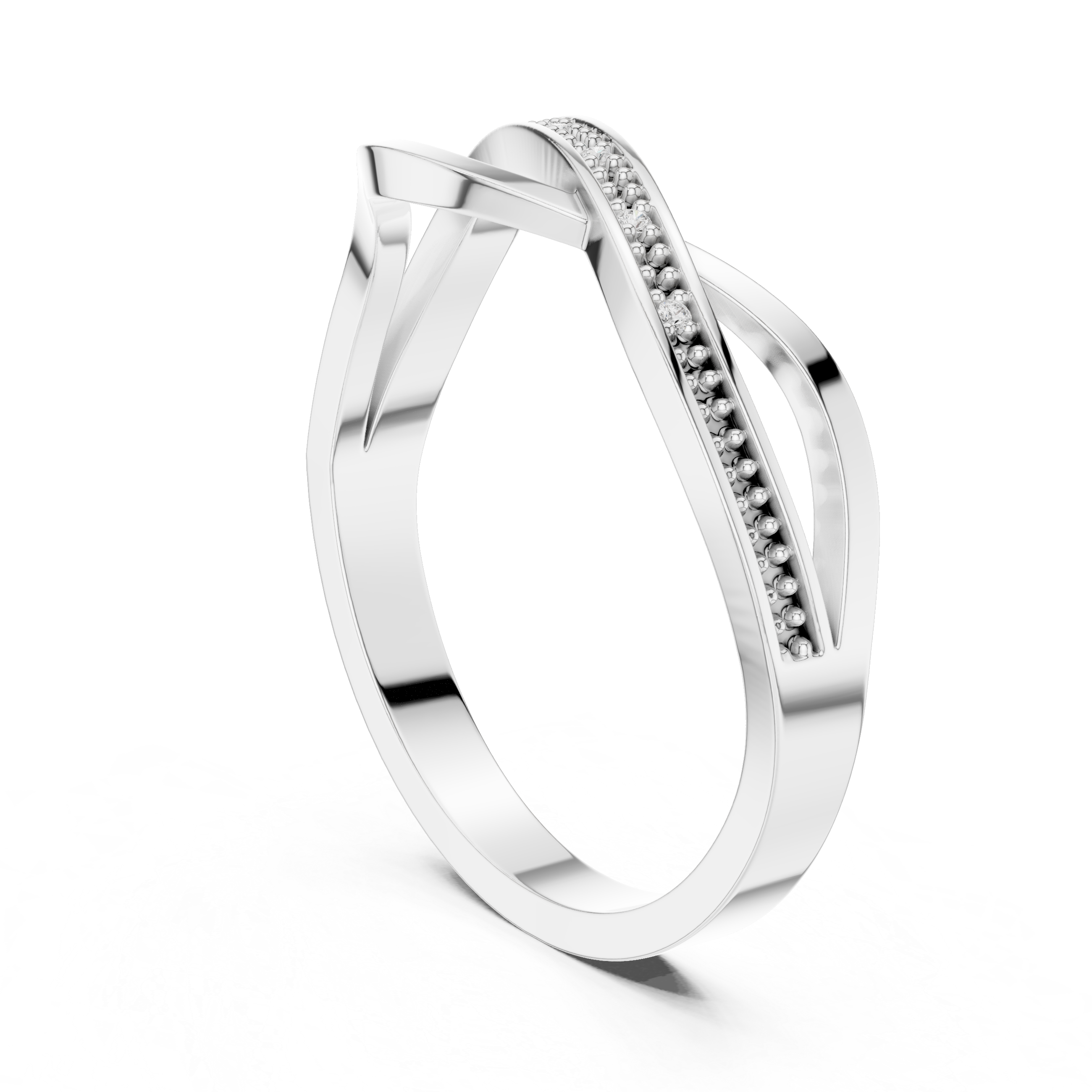 Verena Radiant Cut Halo Lab Grown Diamond Ring