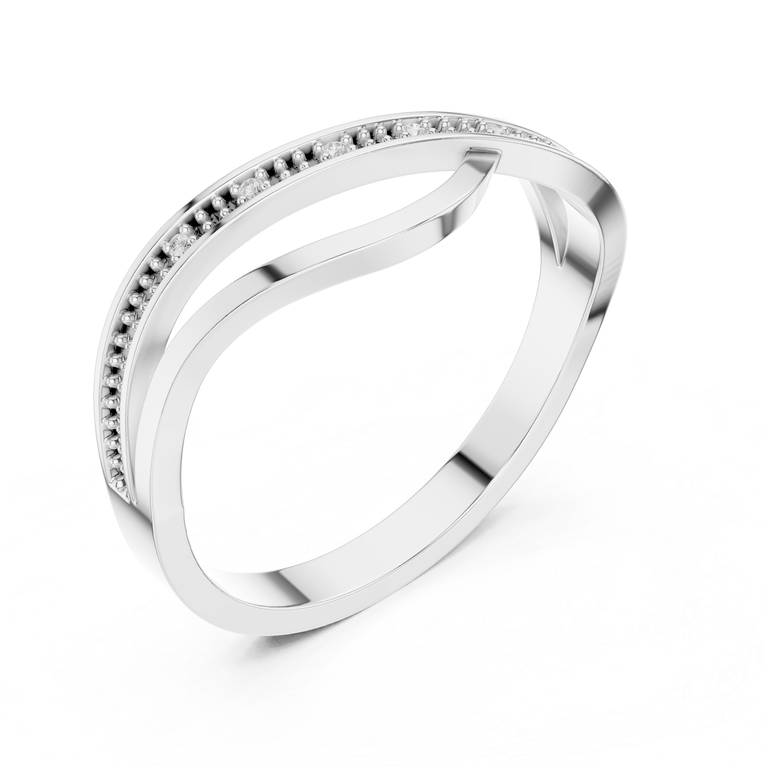 Verena Radiant Cut Halo Lab Grown Diamond Ring