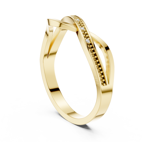 Verena Radiant Cut Halo Lab Grown Diamond Ring