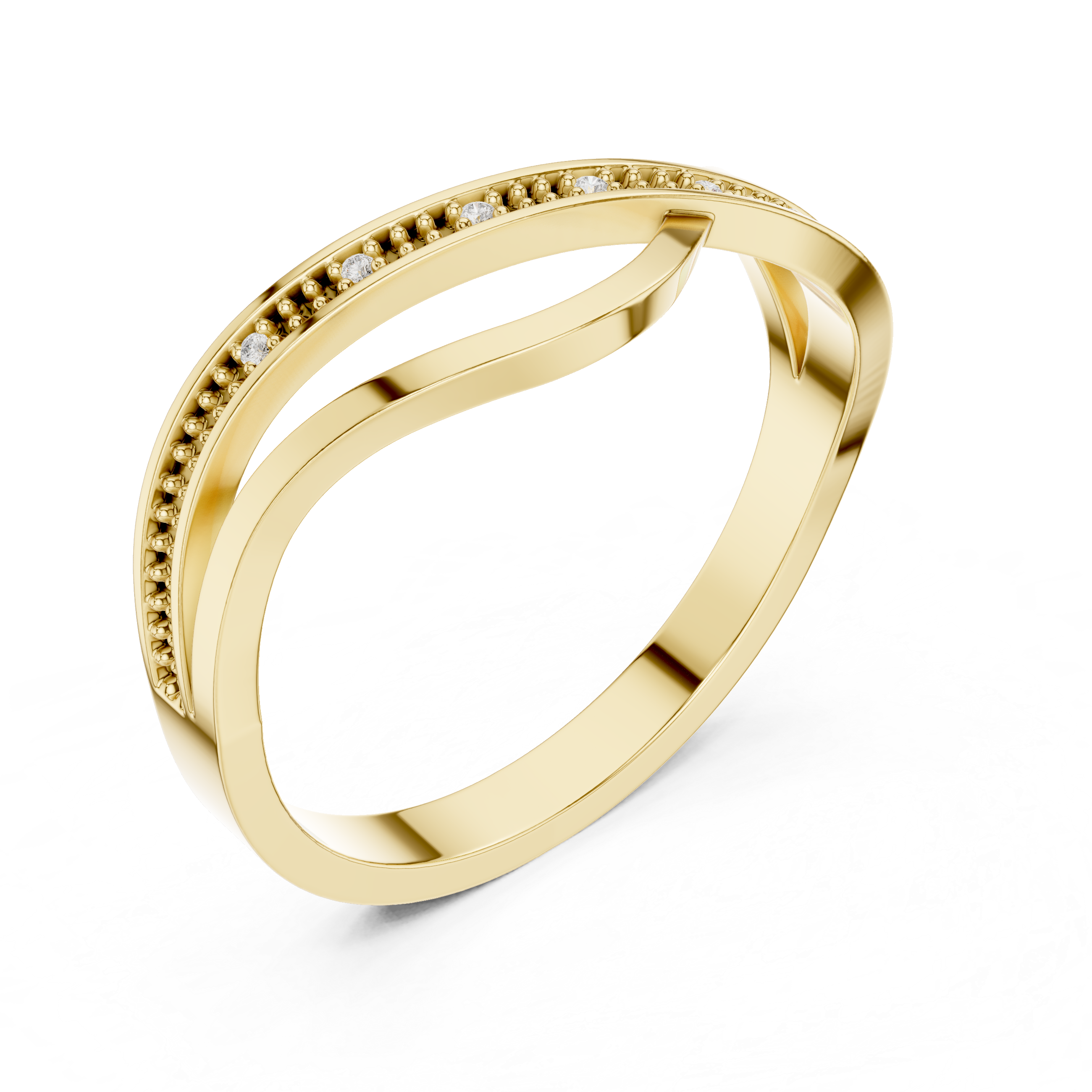 Verena Radiant Cut Halo Lab Grown Diamond Ring