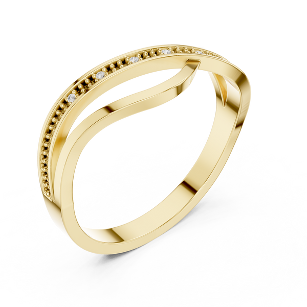 Verena Radiant Cut Halo Lab Grown Diamond Ring