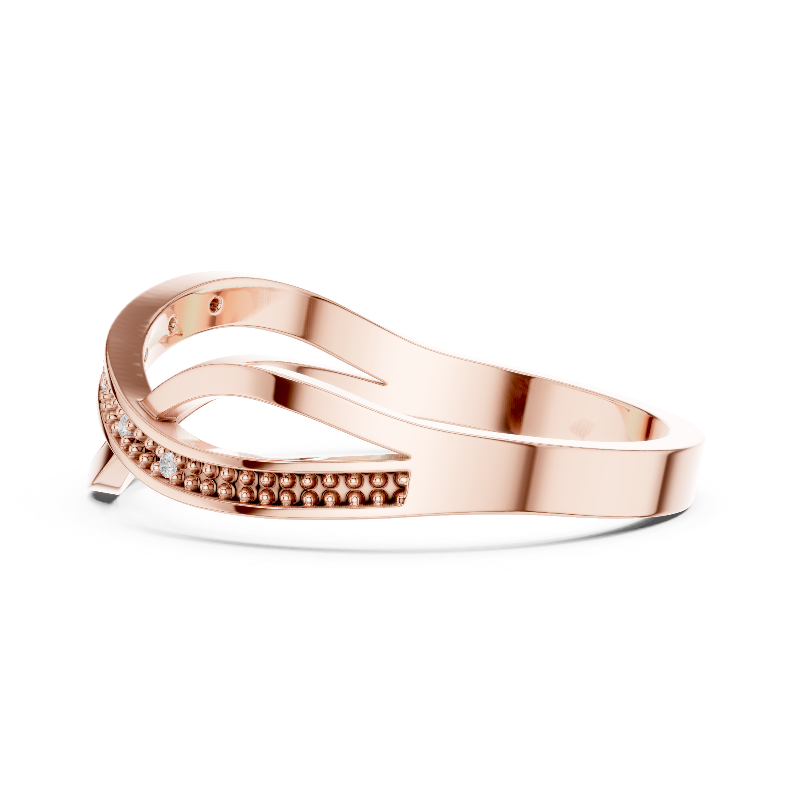 Verena Radiant Cut Halo Lab Grown Diamond Ring