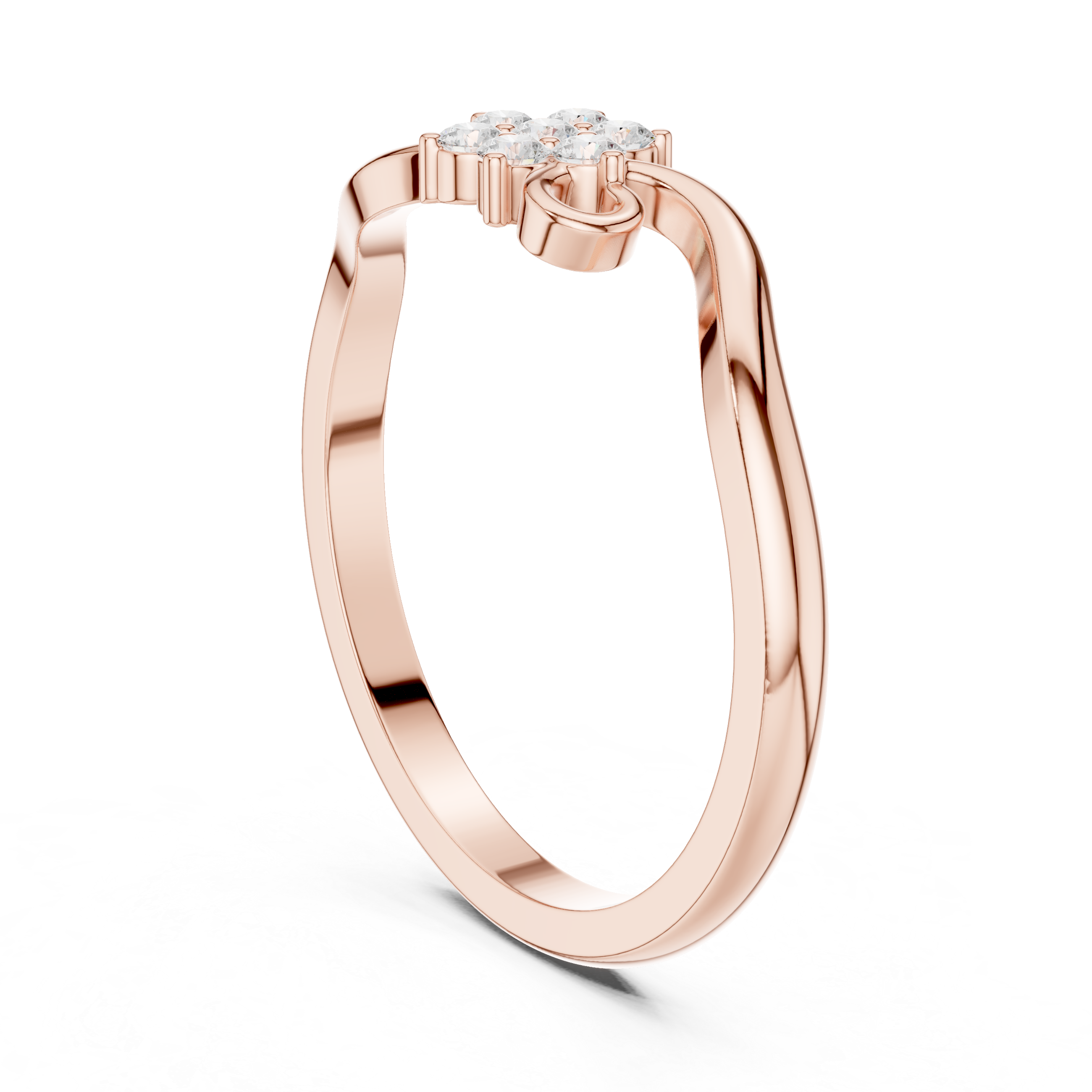 Celestia Cushion Cut Halo Lab Grown Diamond Ring