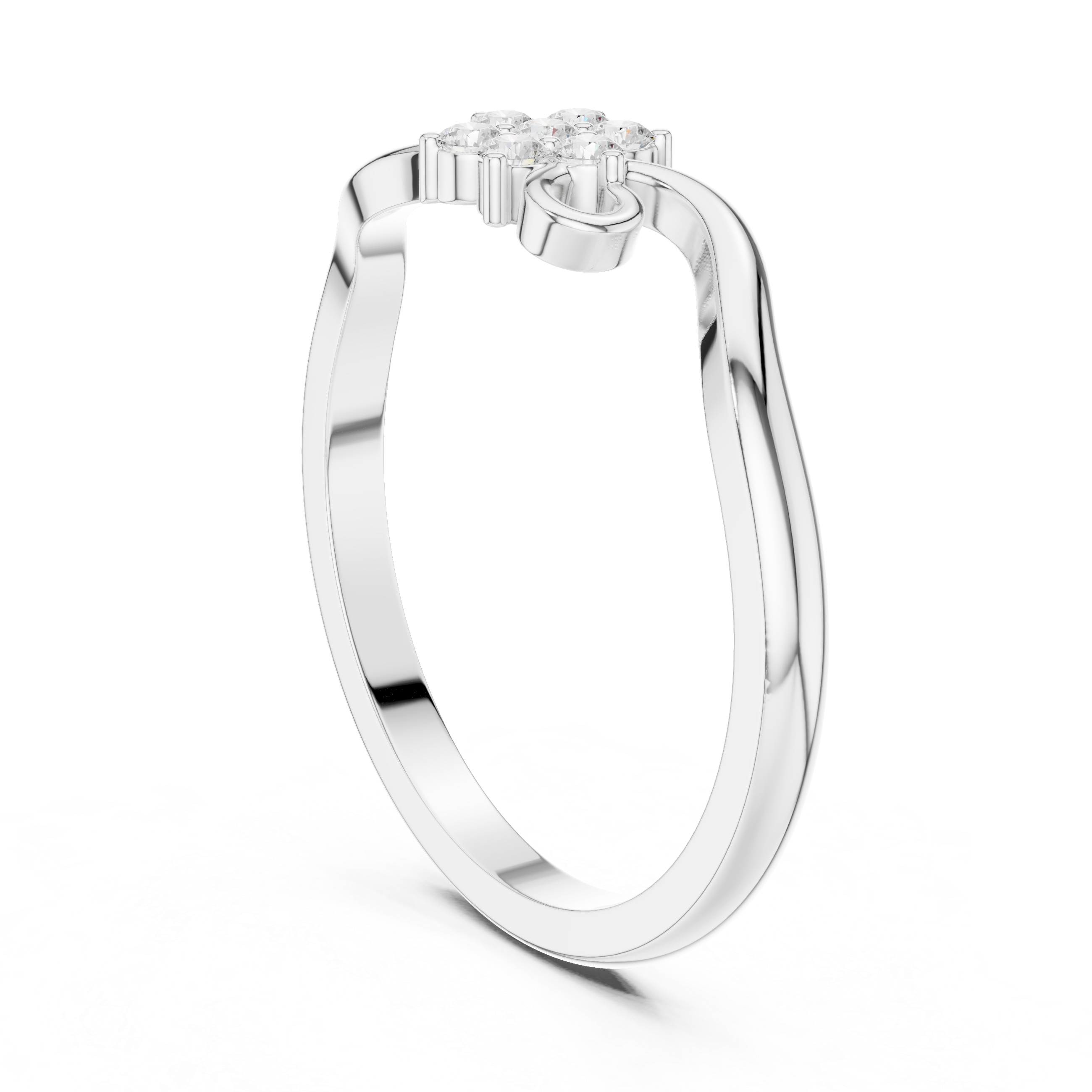Celestia Cushion Cut Halo Lab Grown Diamond Ring