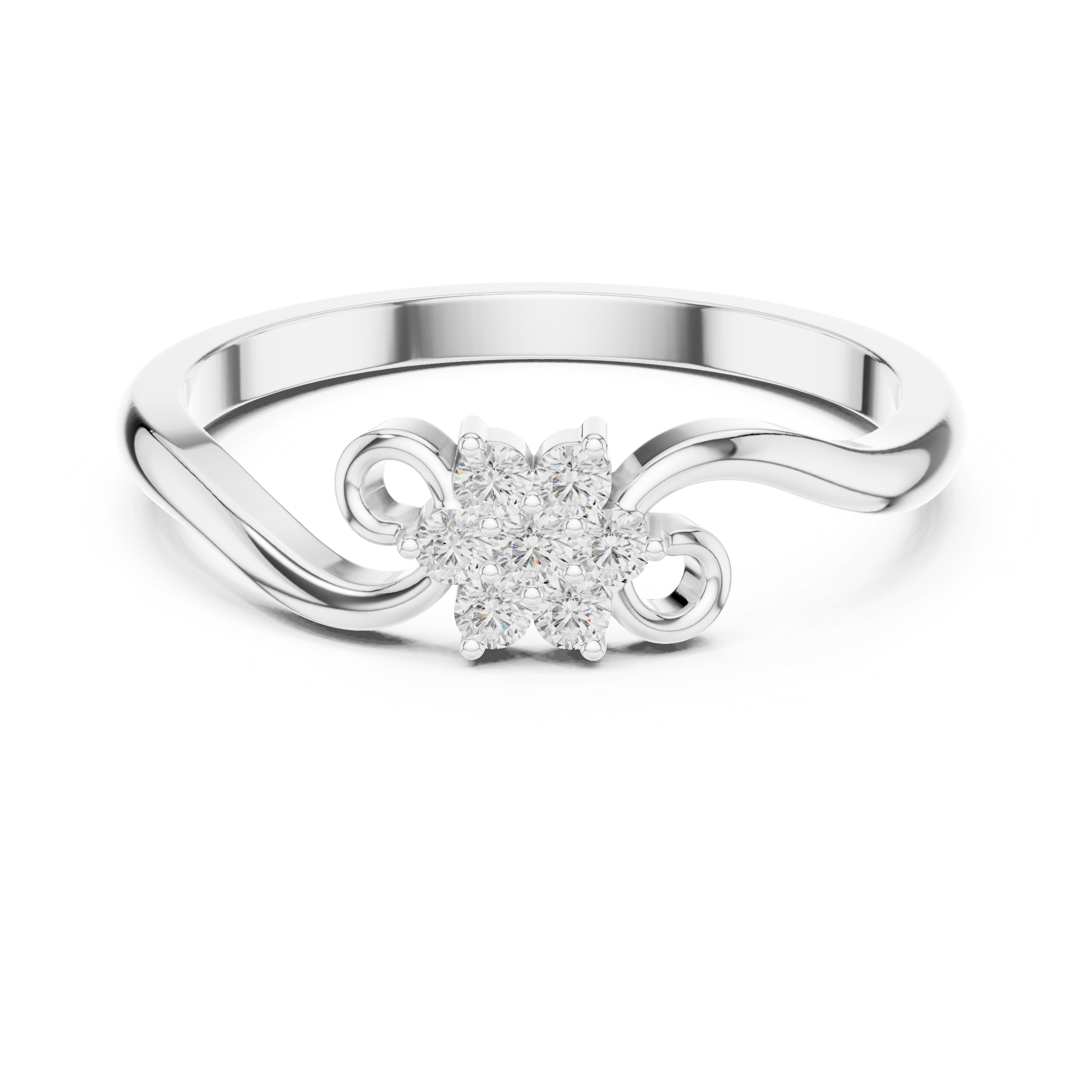 Celestia Cushion Cut Halo Lab Grown Diamond Ring