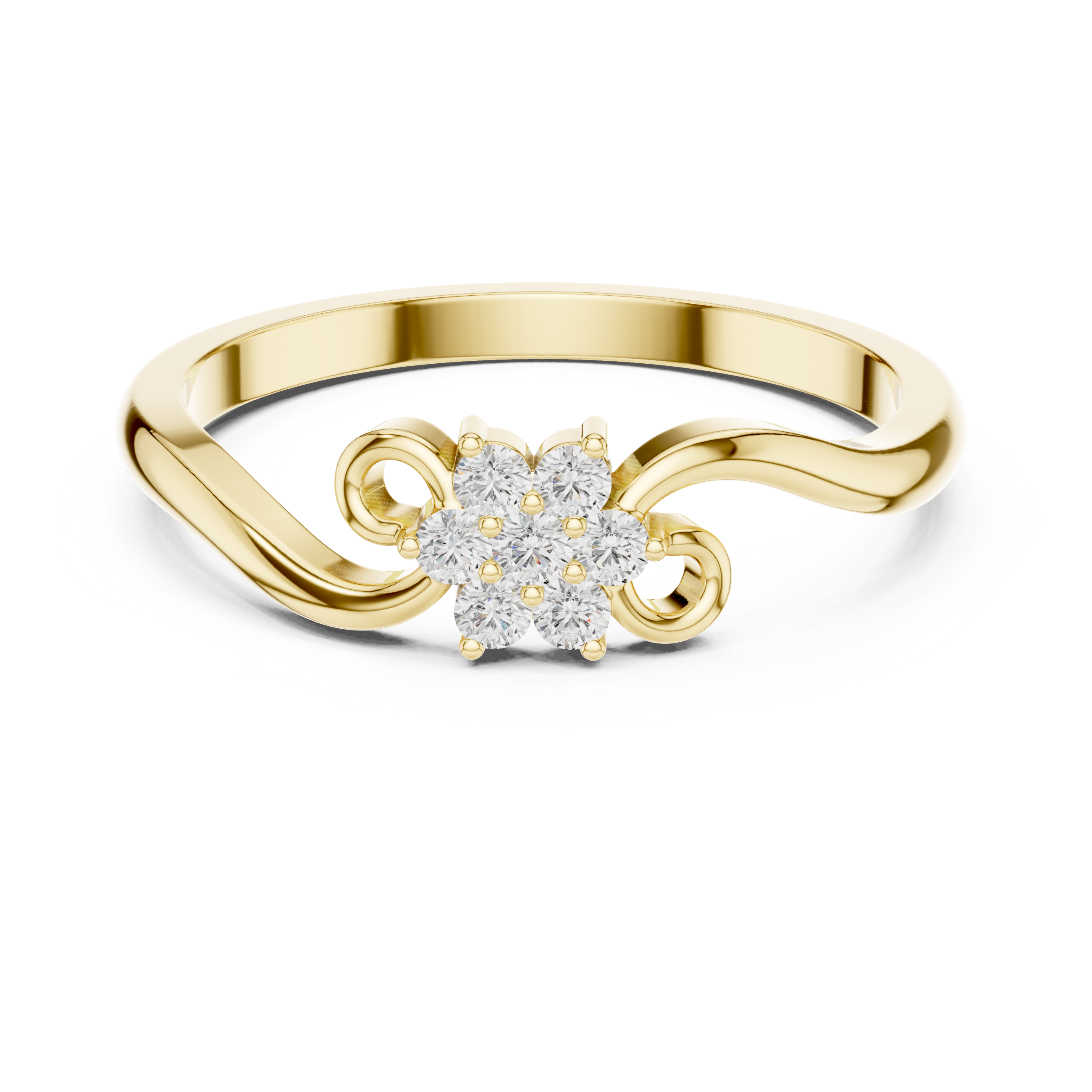 Celestia Cushion Cut Halo Lab Grown Diamond Ring