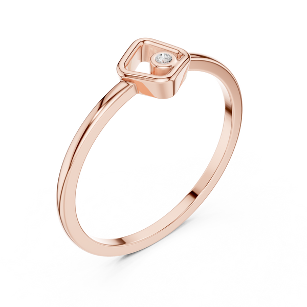 Zadie Round Cut Eternity Lab Grown Diamond Ring